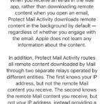 Apple mail privacy policy