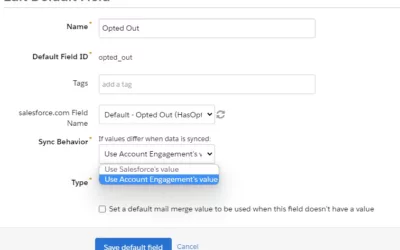 Salesforce reintroduces recently culled opted out sync behavior